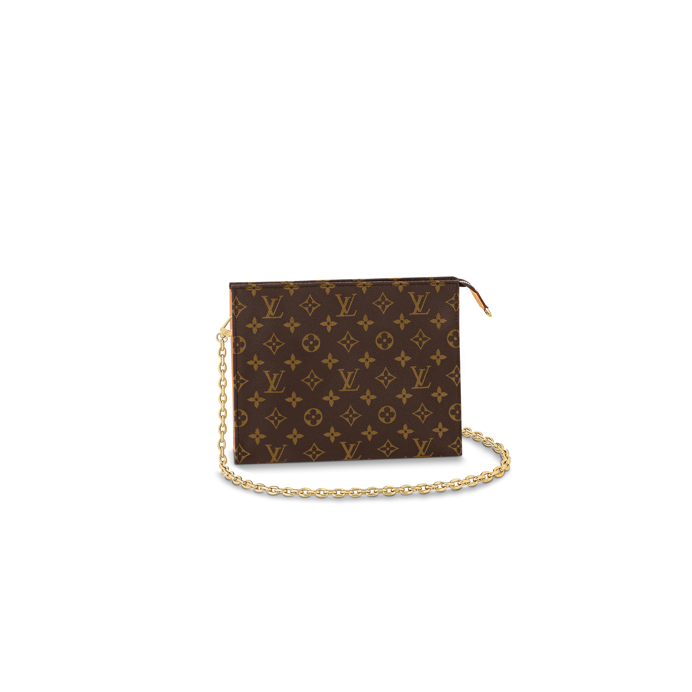 LOUIS VUITTON TOILETRY POUCH ON CHAIN M81412 (25*20*5.5cm)